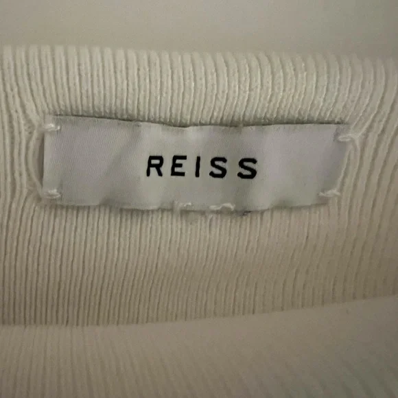 Reiss Cream Sleeveless Top Size S - Picture 6 of 10